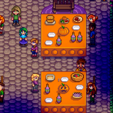 Spirits Eve in Stardew Valley